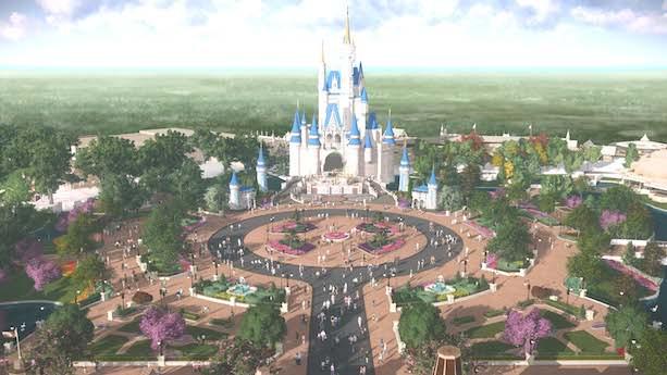 DisneyParks's tweet image. First Look: Cinderella Castle has added regal turrets at Magic Kingdom Park: bit.ly/1cQtuuO