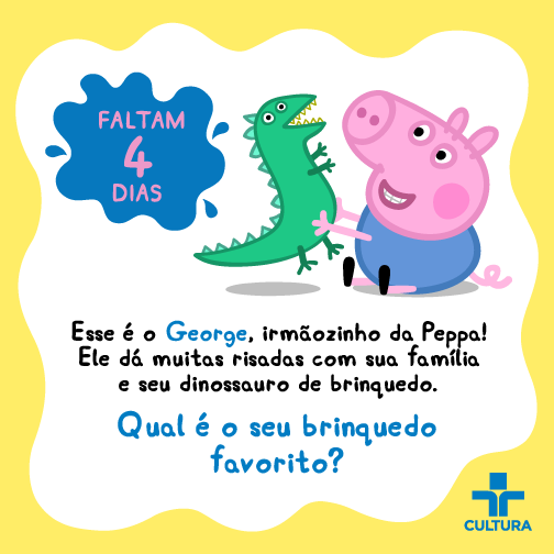 TV Cultura adquire direitos de Peppa Pig e estreia desenho na