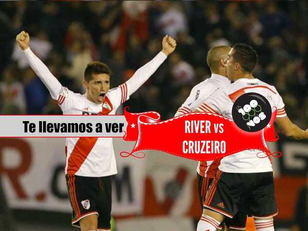 la100fm's tweet photo. #La100TeInvita al monumental a vivir y disfrutar el choque de #RiverEnCuartos ante Cruzeiro ► http://t.co/t51CALjI7q http://t.co/48oVuYb44j