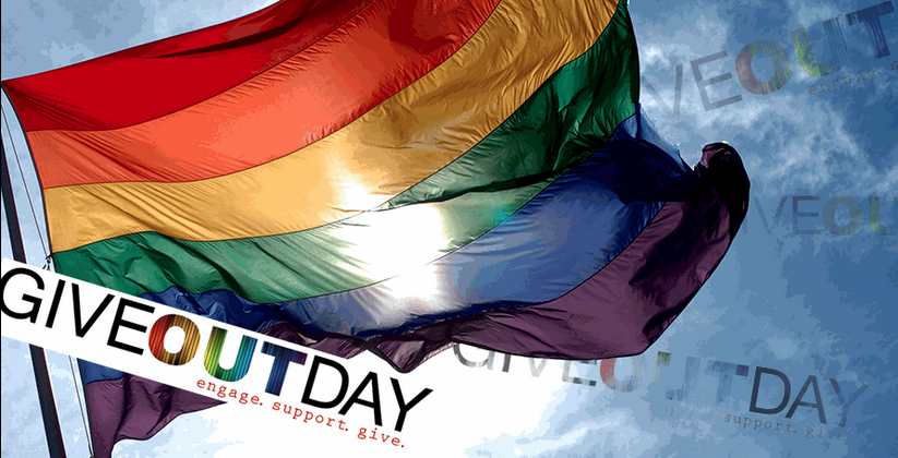 OUTatAnderson's tweet photo. Today is @GiveOUTday! Support us or your favorite LGBTQ nonprofit in a nat'l effort to raise support for LGBTQ orgs! http://t.co/lYqZVeseHX