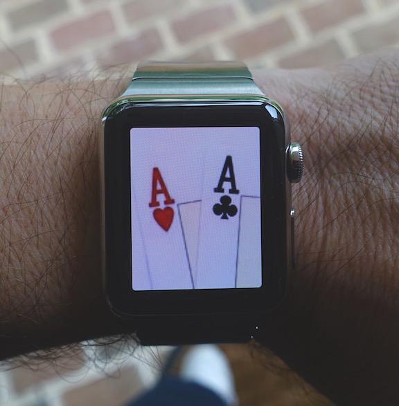 avirubin's tweet photo. Working to make online poker more secure. Got my hole cards on my Apple Watch now. My patent finally issued too! http://t.co/4mC20BetyX