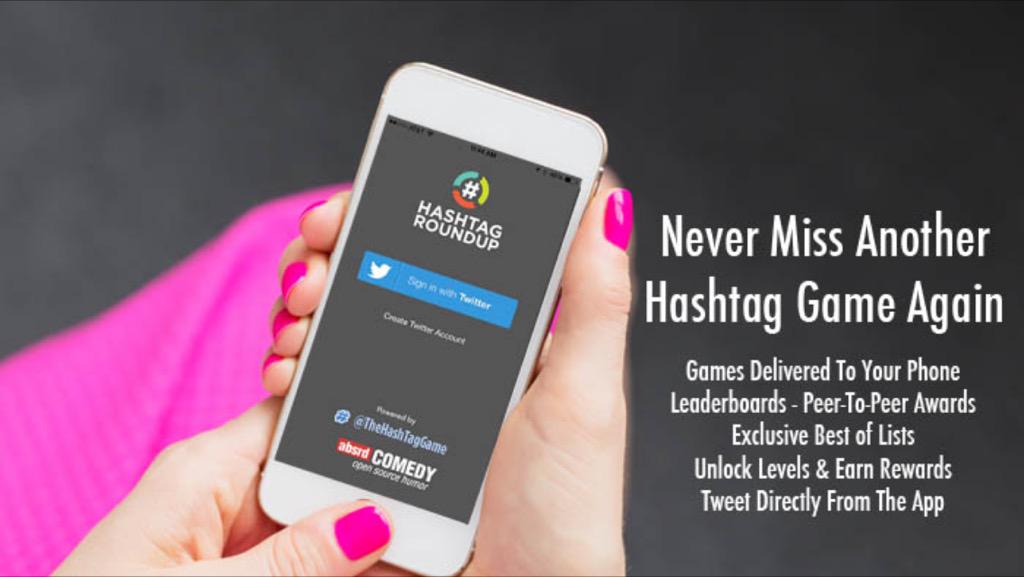 mobileinternat1's tweet image. RT @Gamiliell: Love #TheHashtagGame? There's an app for that 💕 hashtagroundup.com/2015/03/15/use…