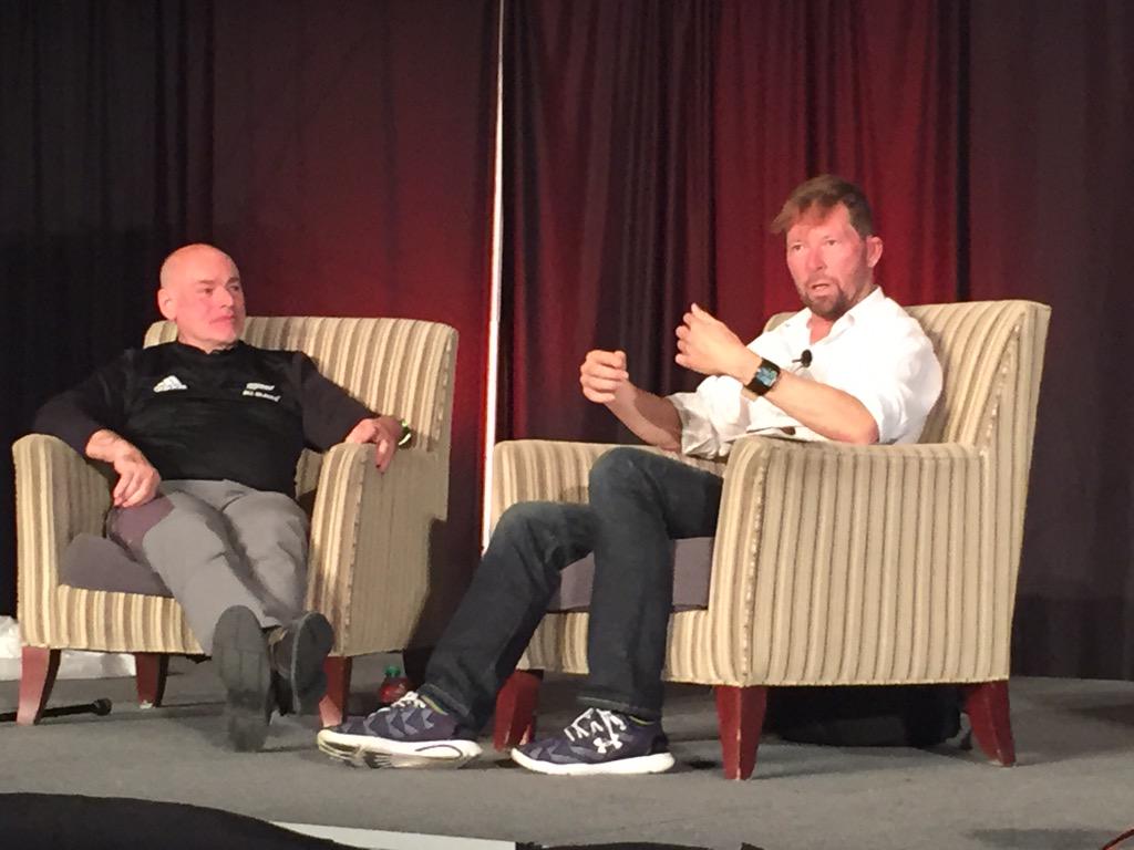 AgileDanRice's tweet photo. @kschwaber @TotherAlistair on the beginnings of agile conferences, the state of agile, open Q&A. Awesome! #path15 http://t.co/bcoxUliY4X