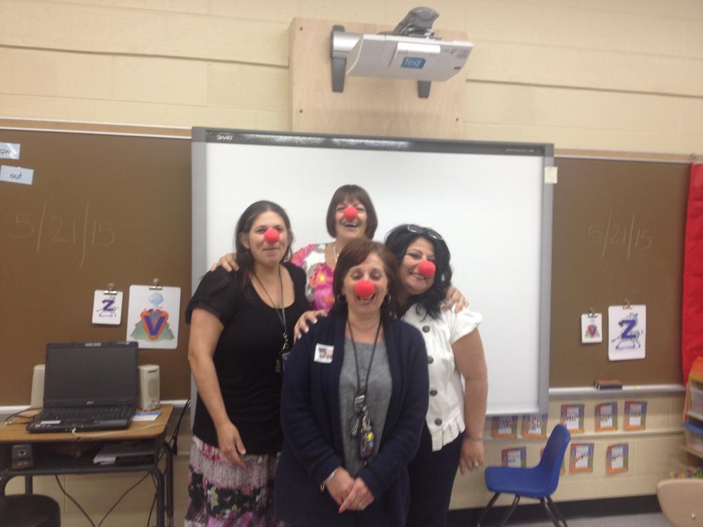 McDivitt supports the demise of child poverty! Red Nose Day!