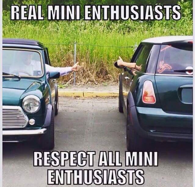lookatmymini's tweet photo. Respect minis @britishminiclub @JVMinis @BoxHillMiniClub @_minivation @Aventurero64 @hertsbaseball @ProjectCarsUK http://t.co/nfmmxctWHR