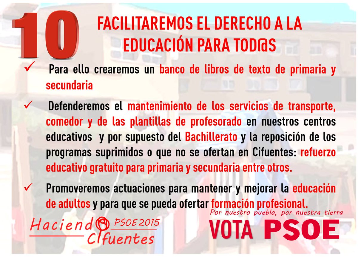 JS_JSCIFUENTES's tweet photo. #votaJoseLuisTenorio #HaciendoCifuentes #GobernarParaLaMayoria #VotaPSOE #SeNosVaAOir http://t.co/o3Jo2I0mKF