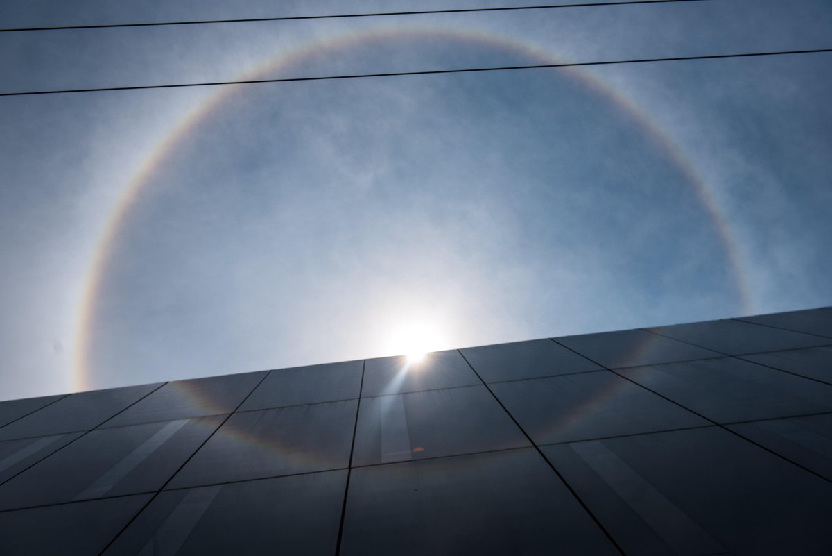 ElFinanciero_Mx's tweet photo. #HaloSolar : ¿Por qué se ve el cielo así? Te lo explicamos http://t.co/90eO75xbhb http://t.co/5HxJsXAl4a