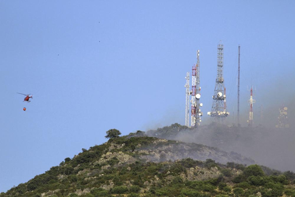 20.00h Así estaba el fuego en la Sierra de Arroyo. Parece que controlado <a href="/COPEMERIDA/">COPE MÉRIDA</a> <a href="/hoyextremadura/">Diario HOY</a> <a href="/EPExtremadura/">El Periódico Extremadura</a>