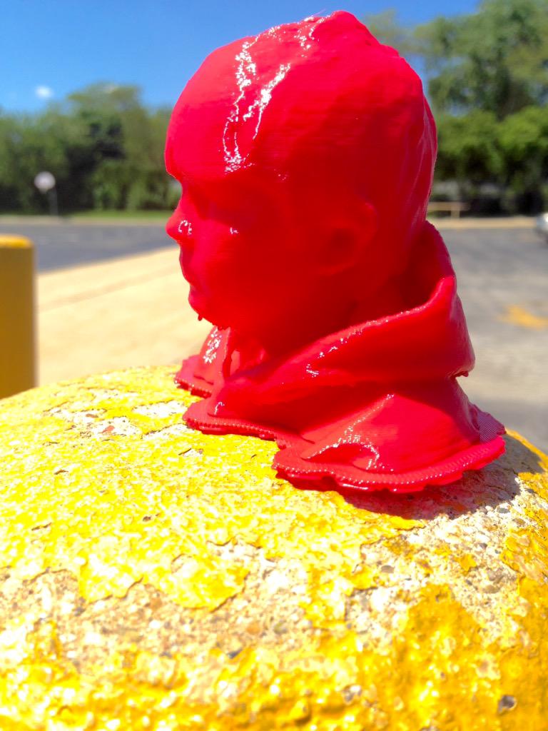 7th Grade 3D Scan/3D Print using XBOX 360 Kinect + <a href="/Skanect/">Skanect</a> + <a href="/makerbot/">MakerBot</a> #3Dartsed #K12ArtChat