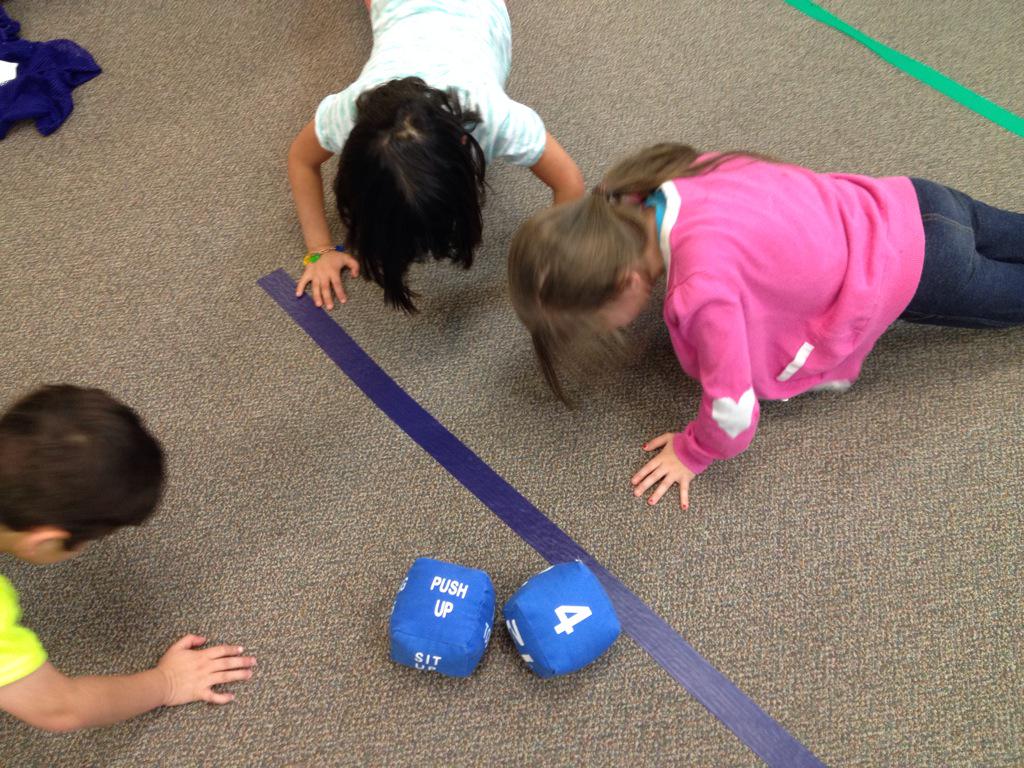 BrainInTraining's tweet image. Kinders learning to read Exercise words through action