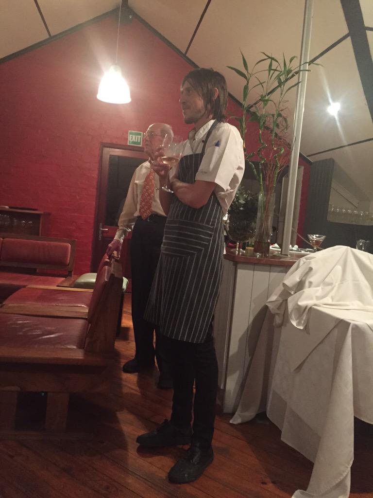 yolandidewetpr's tweet photo. Thank you chef Ziaan for the brilliant meal! @NoopRestaurant @EnartisSA #MuskadelSAAwards #foodie #wine http://t.co/JWuUGQoBsf