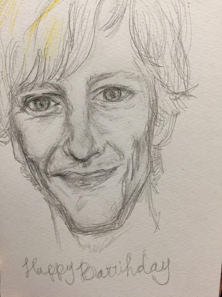  happy birthday :]
I drew a pic of Gabriel Mann. 