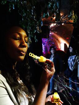 AlexShebar's tweet photo. At the Best and Worst of British Summer Party. @shamainedotcom found bubbles, so now it's a party. #DiscoveredLDN http://t.co/7fx0SOc9R7