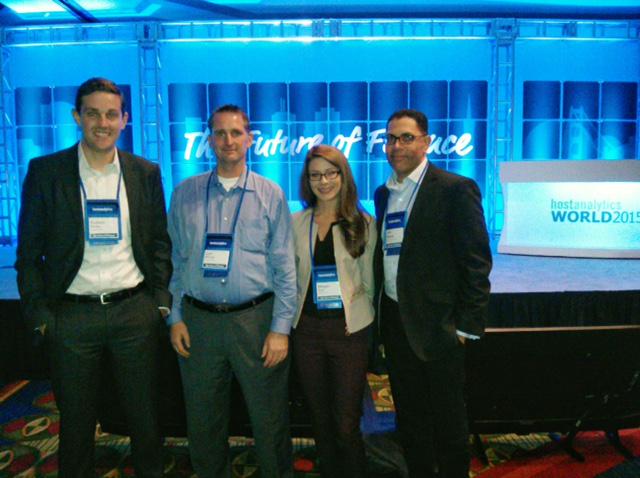 MorganFranklin's tweet photo. Our team @ #HAWorld2015 this week. A big thank you (and #congrats) to .@host_analytics on a successful conference! http://t.co/Ce0mp9i3hh