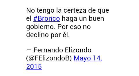 EdelmiroCavazos's tweet photo. 1 semana le costó hacer la peor decisión de su campaña.@FElizondoB JOVENES NL CON FELIPE @FelipeCantuR #FelipeContigo http://t.co/54T6YDy9pc