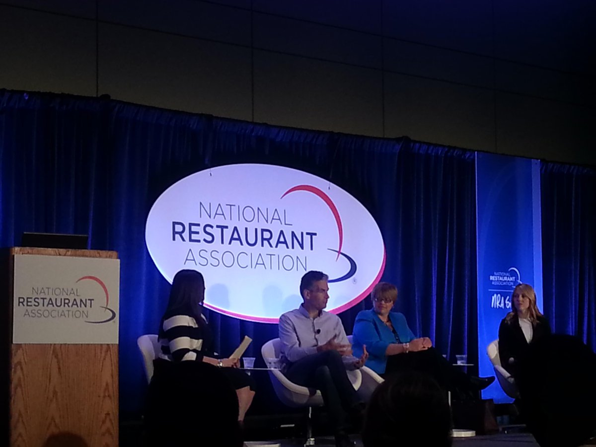 SMRestaurants's tweet photo. Great panel discussion on the Millennial #Workforce at the @NRAShow  @mollymelman @snagajob @pcjharrison http://t.co/tBNGq9LQJr