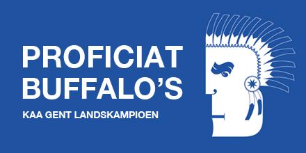 Lannoo's tweet photo. Proficiat #Buffalo ’s! Deze &amp; andere vree wijze prenten van Gentse iconen? ▶ Gent Xtra Bold http://t.co/24IeSdQLLP http://t.co/GBbuRtluIk
