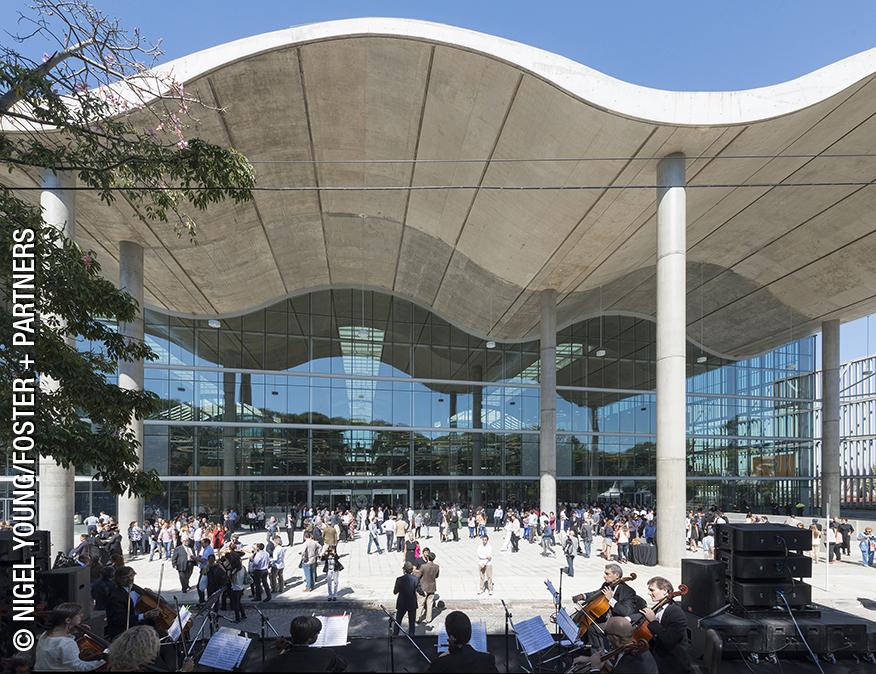 ASCETweets's tweet photo. The reinforced-concrete roof on Buenos Aires' new city hall looks like a series of waves:  http://t.co/y1GePXuRaL http://t.co/VgrquYv6sC