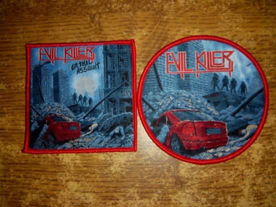 evilkillerband's tweet photo. Ya empieza a llegar nuevo merchan!

Parches bordados del nuevo disco :D http://t.co/lF8riYaFoB