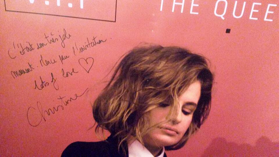 ca_ndf's tweet photo. @QueensChristine ♥ le public du nord & a laissé un petit mot gentil que ns partageons avec vs #ConcertVIP @RFMFrance http://t.co/iASmnKoj4k