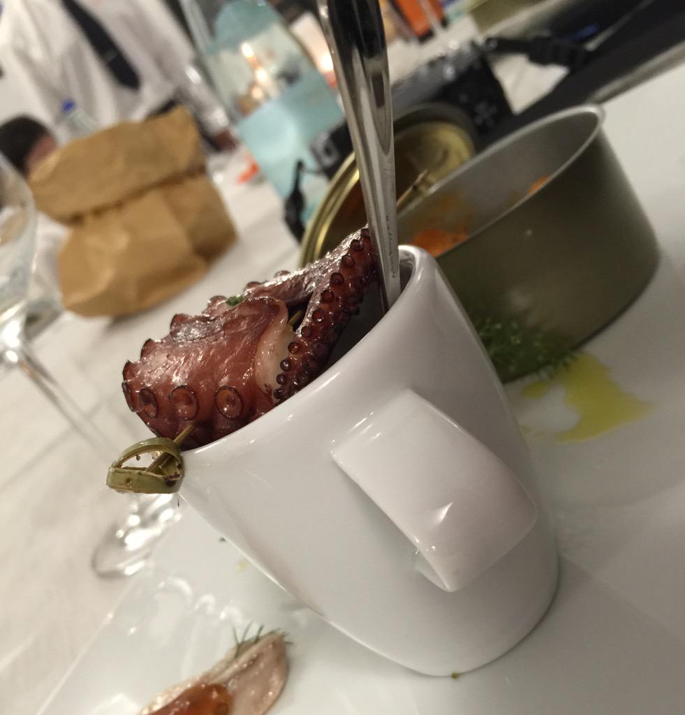 Incredible meal at <a href="/montecristo_h4s/">Hotel Montecristo</a> w/ a beautiful array of locally sourced fish dishes. I'm in heaven #myelbatour15