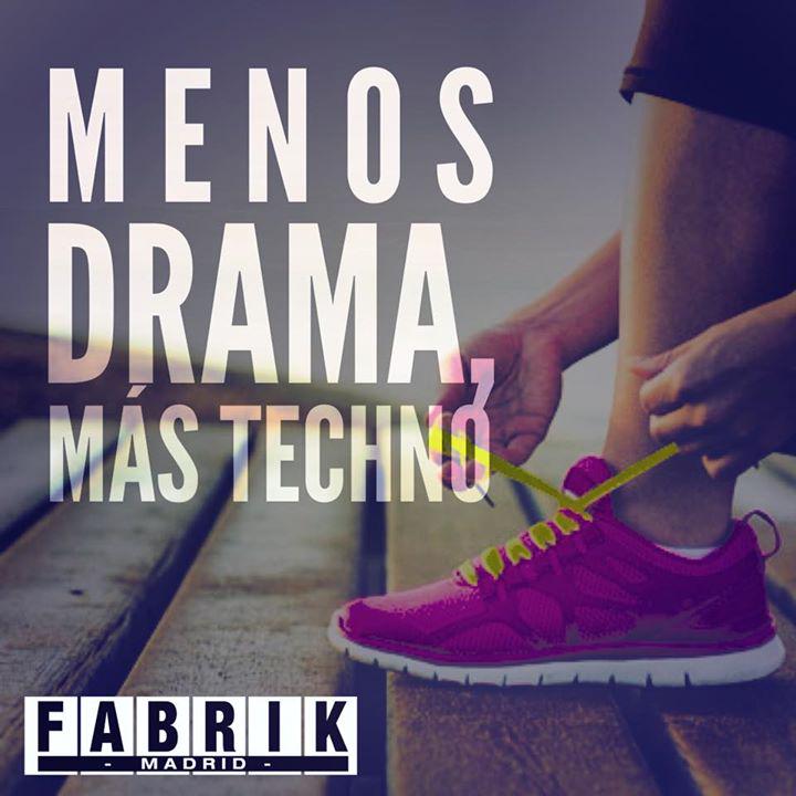fabrikdiscoteca's tweet photo. Menos drama, más techno !! #CodeXtreme http://t.co/9clc4GAKRs