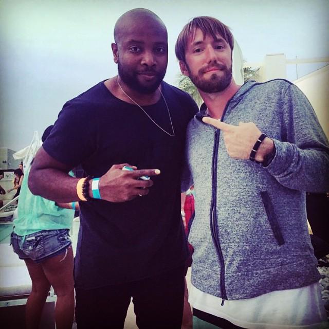 WiredArtists's tweet photo. #tbt @KurtWestwood @BLAQWELL during #wmc2014 at the @brobot party at @dreamhotelsouthbeach #getwired #wiredam #brobot http://t.co/SzRK2XErlU