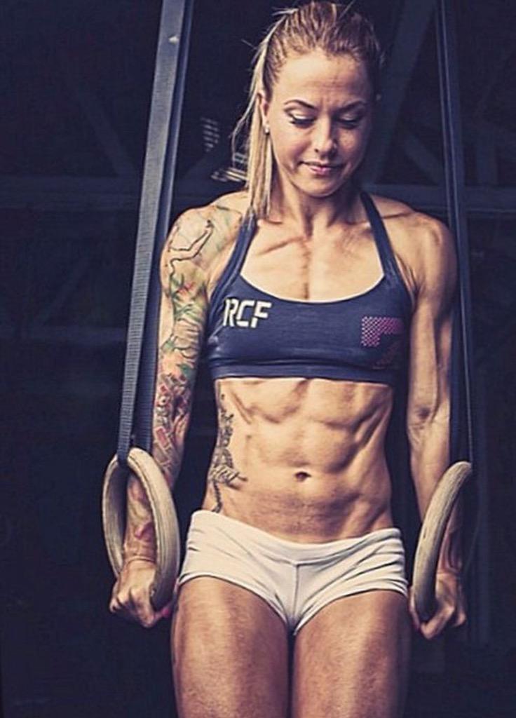 Schoolgirl tattoo nude gym