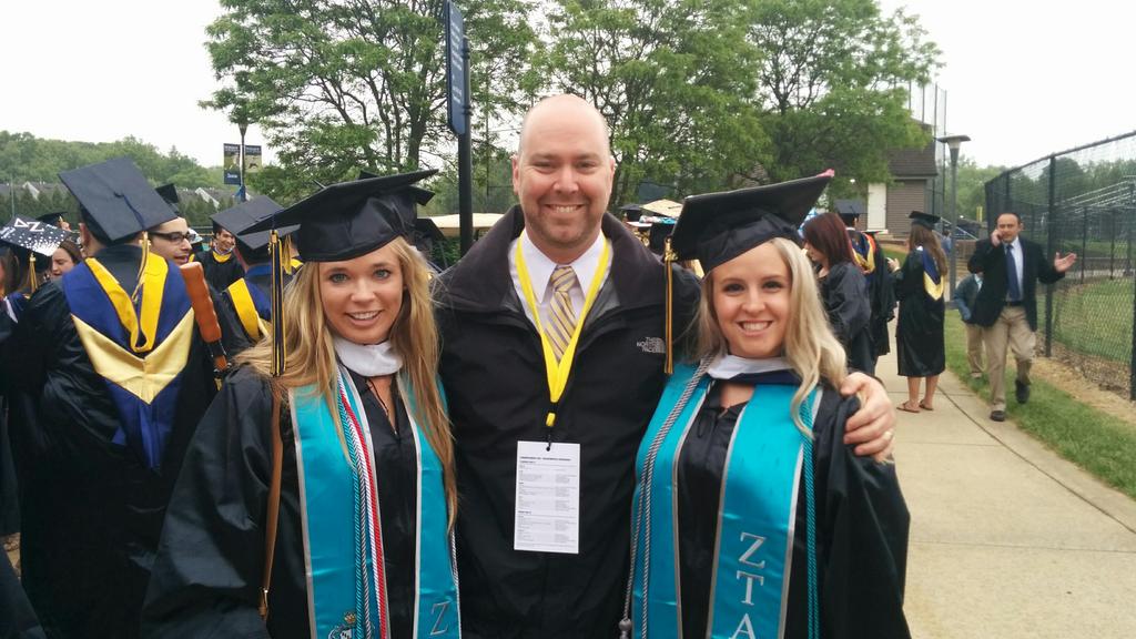 FakeDaveConner's tweet photo. Two rock stars... #congrats #tcnj15 http://t.co/5VWVC5J2q7