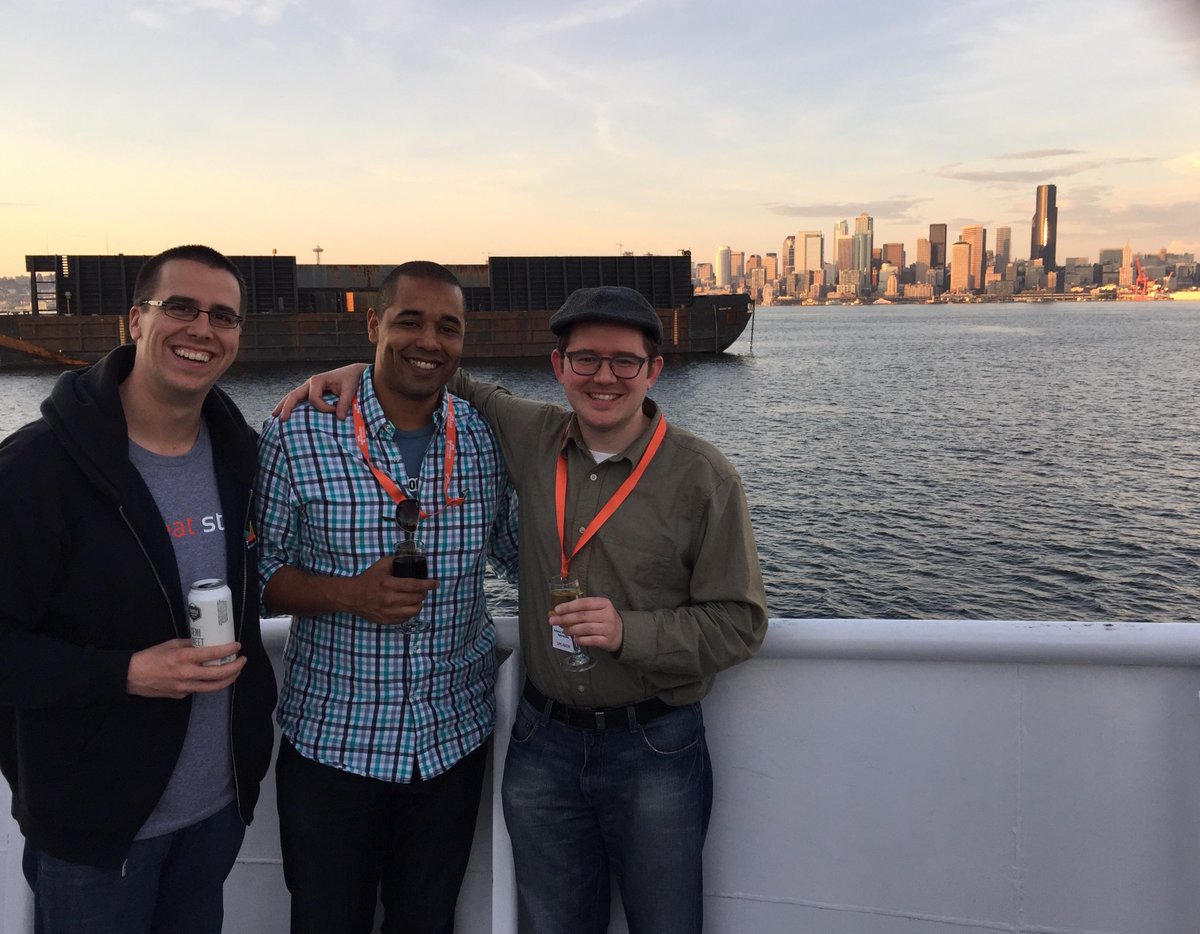SonOfGarr's tweet photo. Some of the @ShipShowPodcast co-hosts,…on a ship. @SoberBuildEng @petecheslock #ALMForum
note: docker in background http://t.co/koL8aEYRWw
