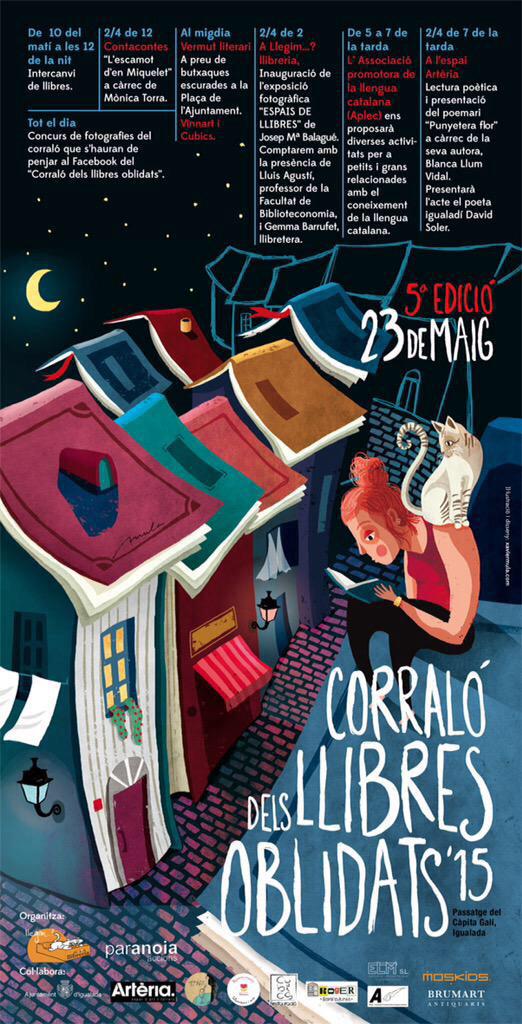 Poesies,novel.les,fotos, contes, música i còmics. I les vostres ganes de llegir.Arriba el Corraló!! @llegimllibreria