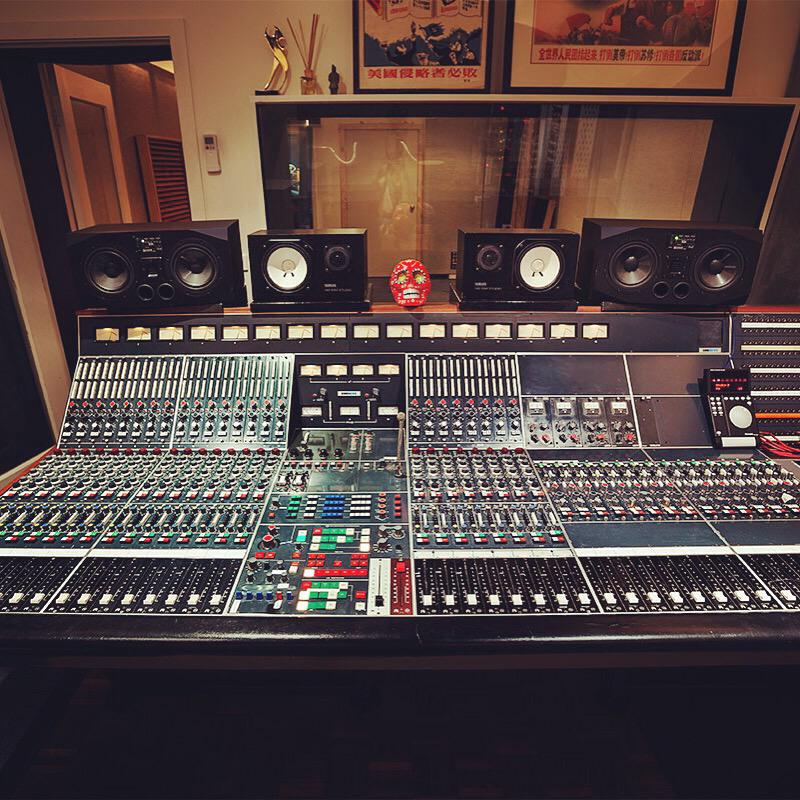 Meet the centrepiece of our newly renovated studio: a vintage 1974 EMI Neve console.