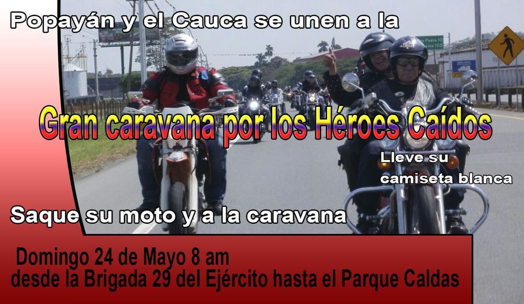 AdrianTintinago's tweet photo. #Popayán #Cauca #Colombia  #PorNuestrosSoldados #PorTuHéroeYPorElMío #YoApoyoAlEjército #YoApoyoMisFFMM @herbinhoyos http://t.co/dBWlm21rOB