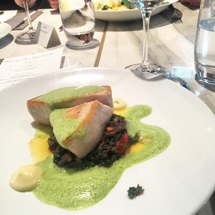 Collins_Square's tweet image. Beautiful dish from @Chiara_Rest at the #WOCS lunch yesterday #WomenInBusiness #womeninbiz #inspired