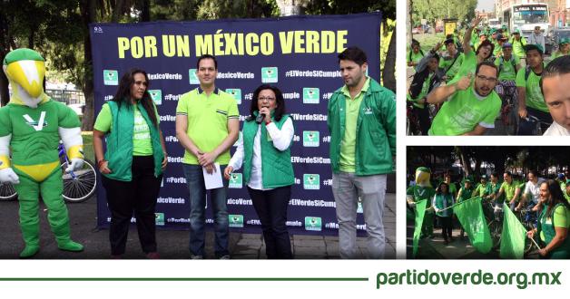 Iniciamos jornadas de concientización ambiental en Puebla con y en la rodada #PorUnMéxicoVerde