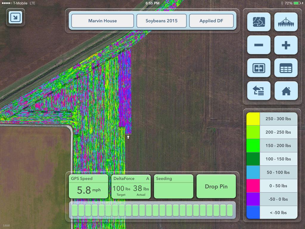 thefarmerslife's tweet image. Filled planter and downforce went from pushing down to lifting. Couldn't have done this last year. @precision_plant