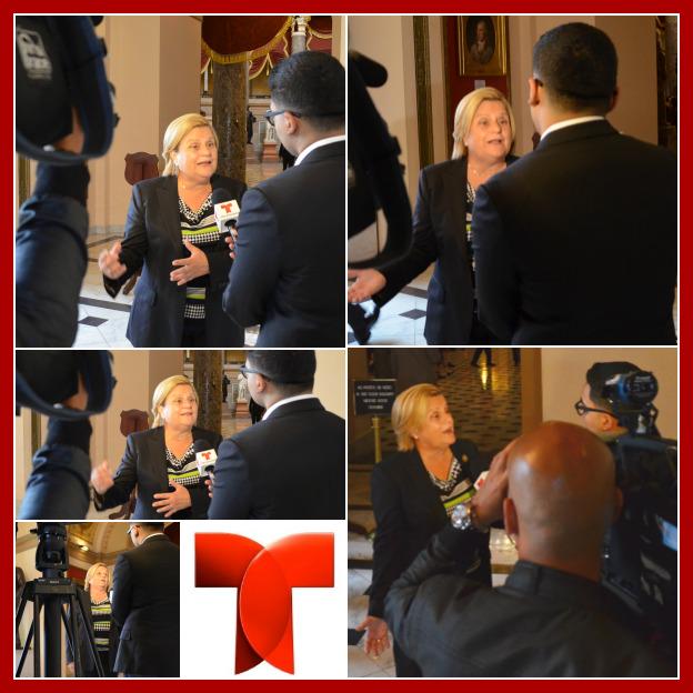 RosLehtinen's tweet photo. En @TelemundoNews @RandyTelemundo: hay apoyo #bipartidista en #Congreso para #democracia y no para regalos a #Castro http://t.co/Wy6WaQA80U