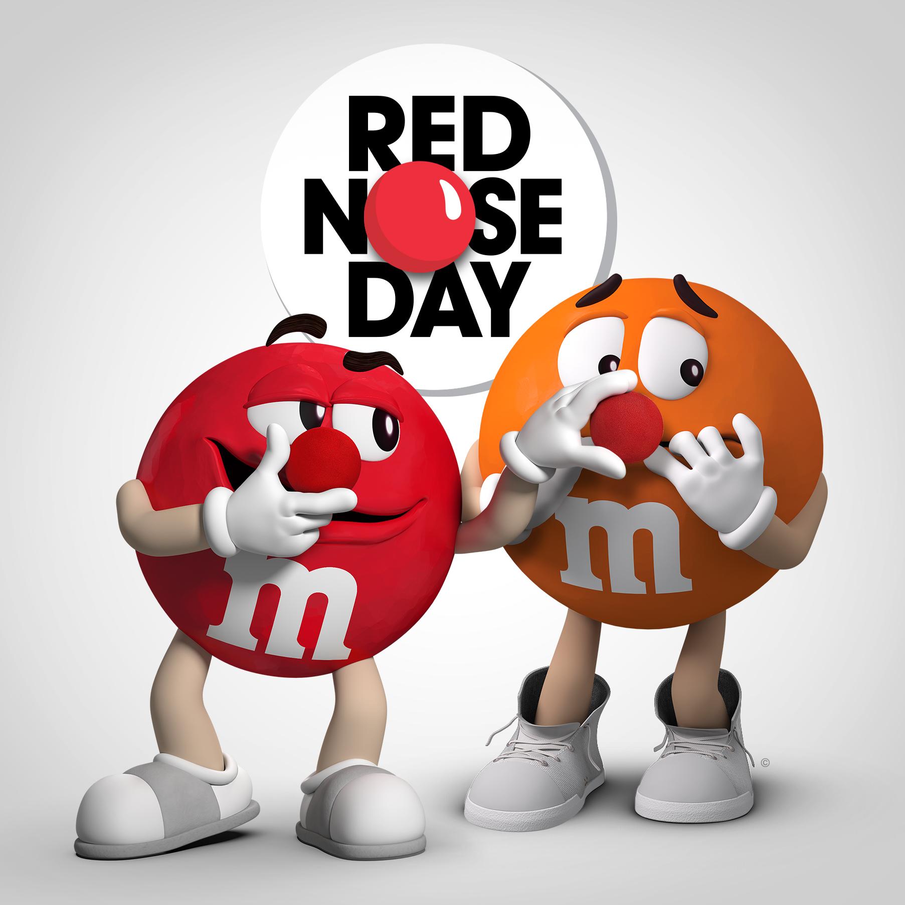 M&M'S on Twitter: "Don't Orange, you'll fit in on the red with a #RedNose. – Red http://t.co/qDysQ4CPid" / Twitter