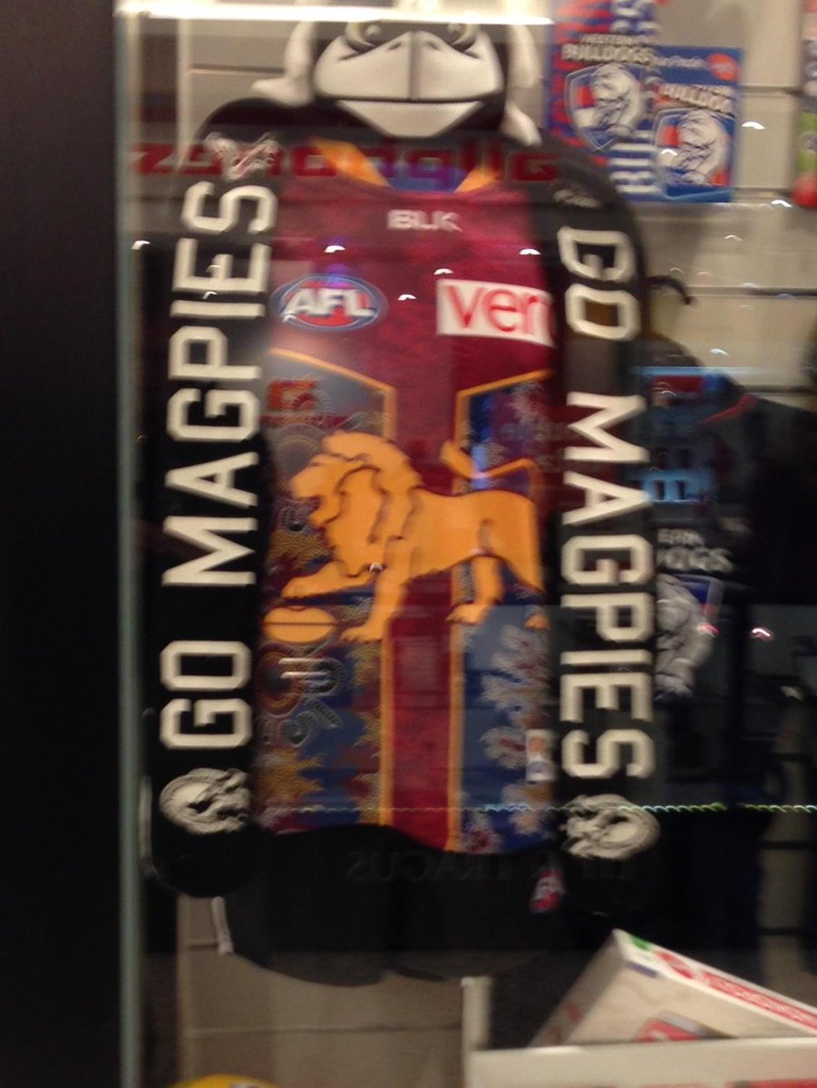 Spotted at local shopping centre. It's just not right @brisbanelions #golions #prideinthejumper