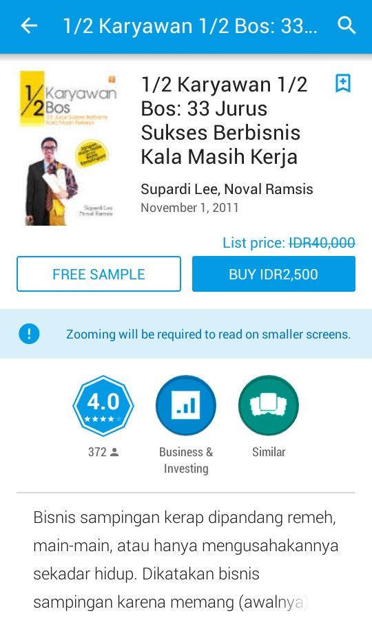 novalramsis's tweet photo. #terbatas RT @RedaksiTangga: cuma 3 #setengahkaryawan #setengahbos Rp2500 di google appstore. check dari androidmu! http://t.co/CSNRsa9R1M
