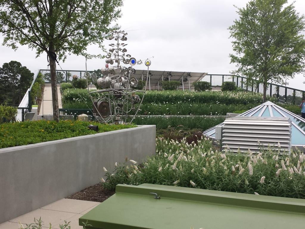 At the Tree house - receiving it's cert for the highest LEED Platinum point value in Texas! An amazing space.