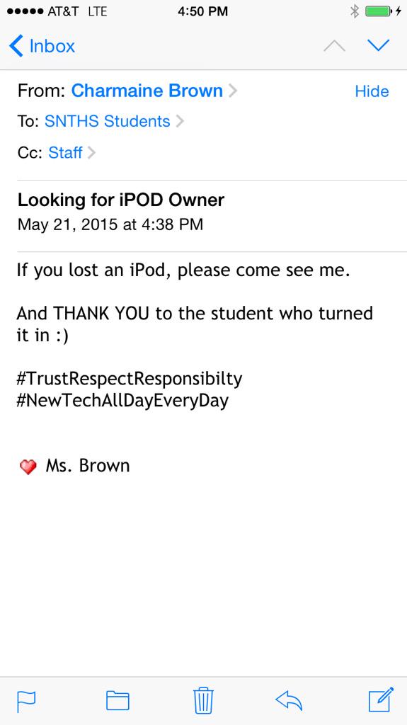 PrincipalDurham's tweet image. I love the school that I&apos;m headed to: great students, great staff, great community #SacNewTech