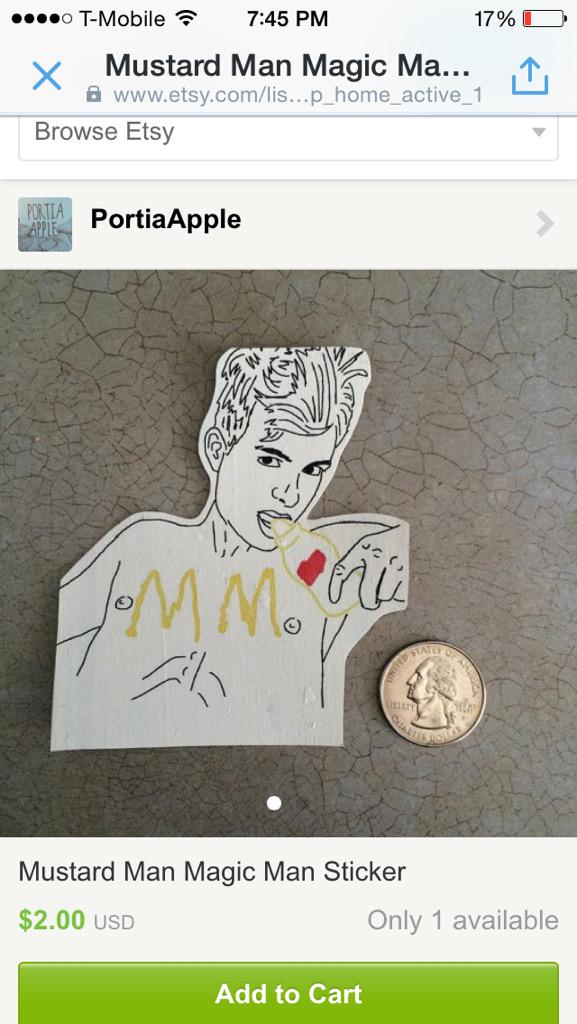 crystaldianne97's tweet photo. GUYS PORTIA MADE MUSTARD MAN STICKERS O MY GOD!!!!!!! https://t.co/ipGi65HwJu http://t.co/WhEE2pSyJs