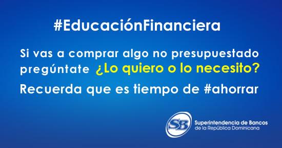 SuperdeBancosRD's tweet photo. #EducaciónFinanciera #SBInforma http://t.co/NShrXaQsIZ