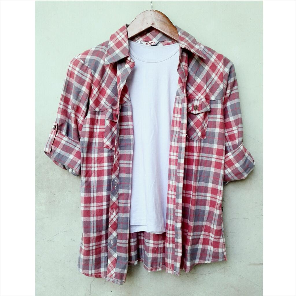 TopTeenStuff's tweet photo. BASIC FLANNEL#8 @85rb bhn flannel. All size to Lbesar. Ready http://t.co/f8h9kCUOAj http://t.co/7psFCs3pVk