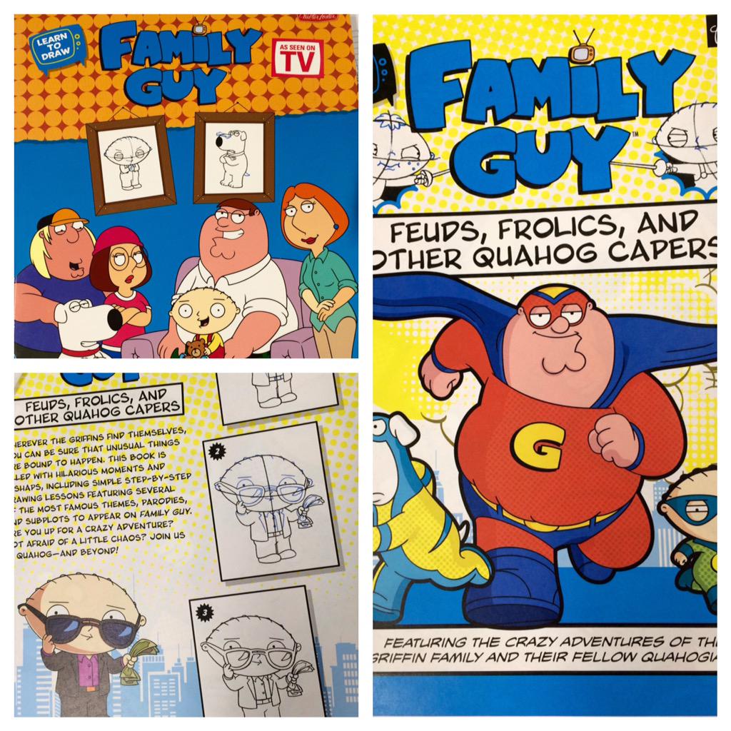 AnneLanda1's tweet image. .@SethMacFarlane look! We're so excited for bk 2 in the series. Learn to Draw Family Guy #whatthedeuce @WalterFoster