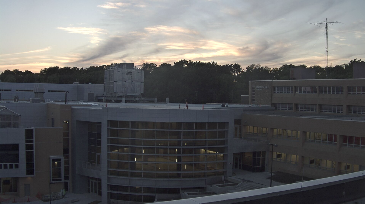 kuengineering's tweet image. Picturesque ending to a beautiful day the KU School of Engineering.