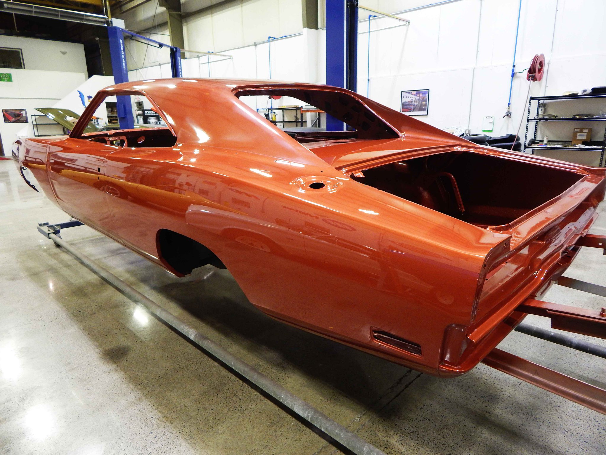 Ppg On Twitter Mt Gyc Mark Finished Cut Buff On Fk5 Burnt Orange Hemi Charger Gotta Be Ppgrefinish Na W That Color Shine Http T Co Fj4juyob9o