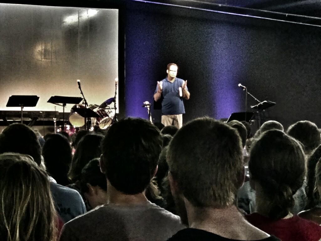 tom_cannon's tweet photo. Yep. That's @revrickydean bringing the heat at #suco2015. http://t.co/pQfM6hooZq