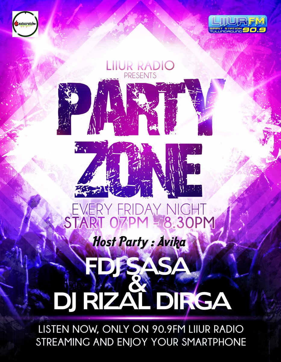 LIIURFM's tweet photo. Tonight #PartyZone with host Party @xpectopantronum cc @BeatscratchDJ http://t.co/BamGHYbXxB